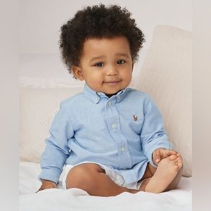 POLO RALPH LAUREN
Baby Boys Cotton Oxford Button Shirt - 18 month